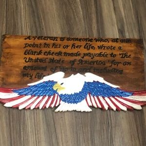 BaldEagle Hand Made Painted Military Appreciation